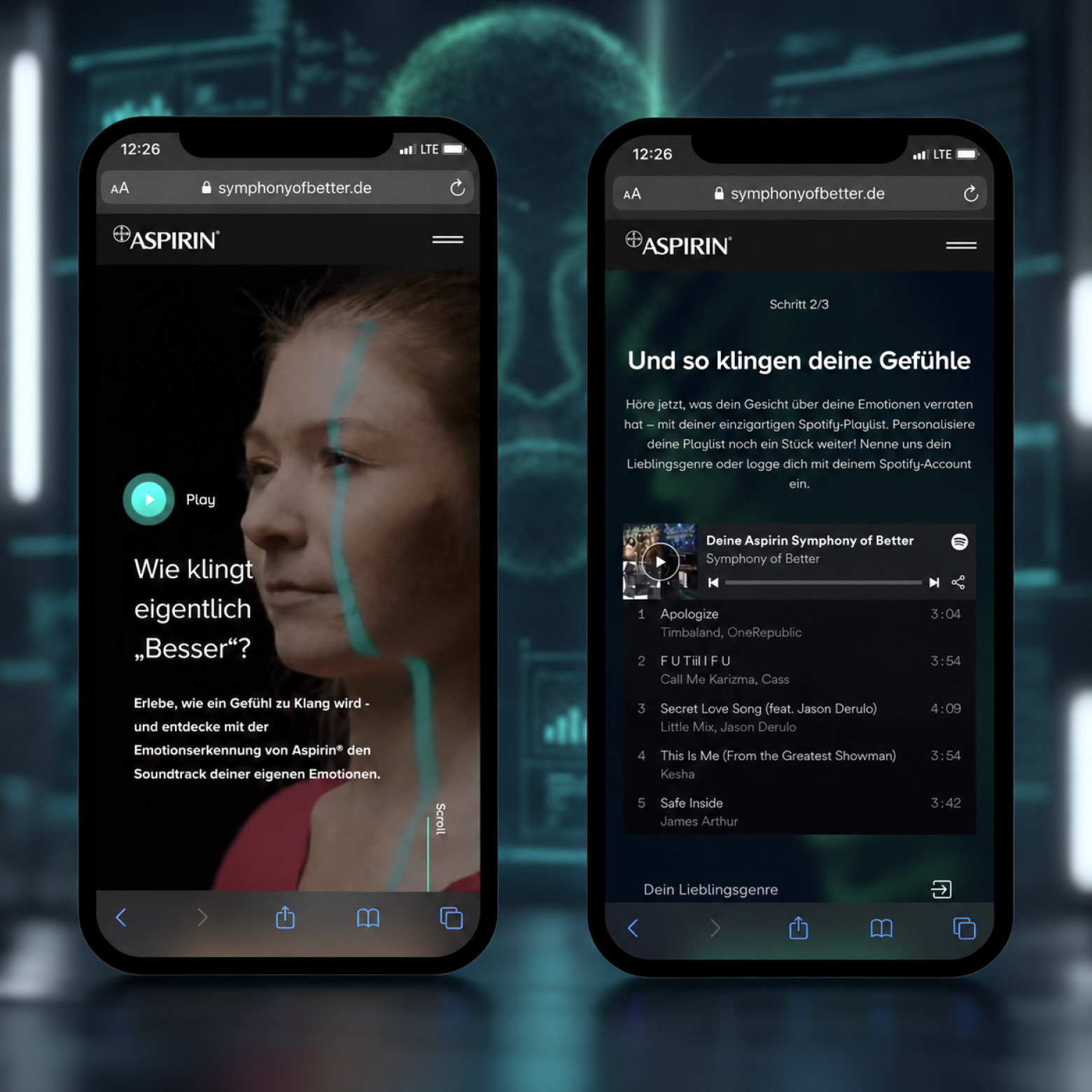 Bayer – Symphony of Better: Website 2